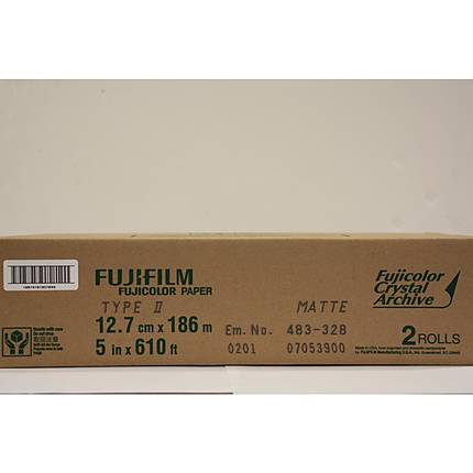 Fujifilm Paper Crystal Archive Type Two 5x610 Matte