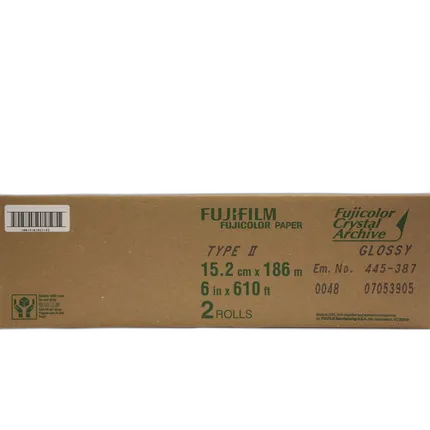 Fujifilm 6 In. x 610 Ft. Paper Crystal Archive Type II Glossy (Roll)