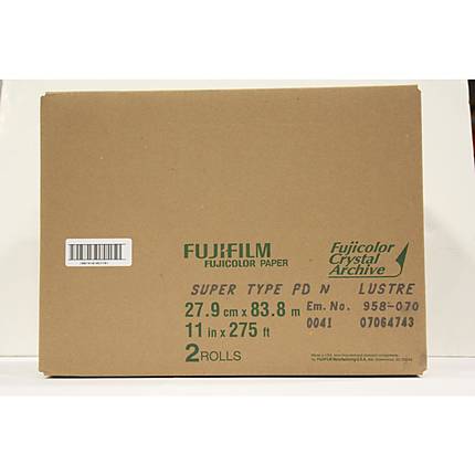 Fujifilm Paper Super Type PD 11x275 Luster