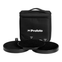 Profoto Honeycomb Grid Kit 180mm with 5, 10, 20 Degrees Grids  and  Bag