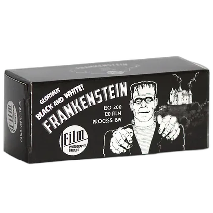 Film Photography Project FPP FRANKENSTEIN 120 B and W Film 200 ISO