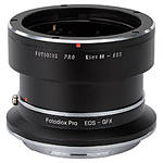 Fotodiox Pro Lens Mount Double Adapter, Kiev 88 SLR and Canon EOS to GFX