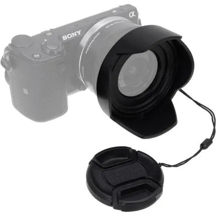 Fotodiox Reversible Lens Hood Kit for Sony E PZ 16-50mm F3.5-5.6 OSS E-mount