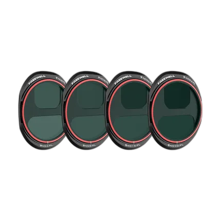 Freewell Bright-Day ND/PL Filter Set for DJI Mavic 4 Pro (4-Pack)