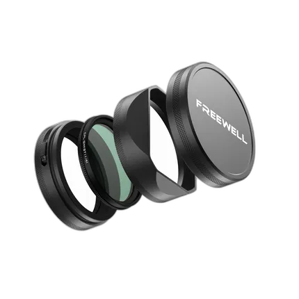 Freewell Filter Kit with Lens Hood for Fuji X100 Series Cameras (Black)