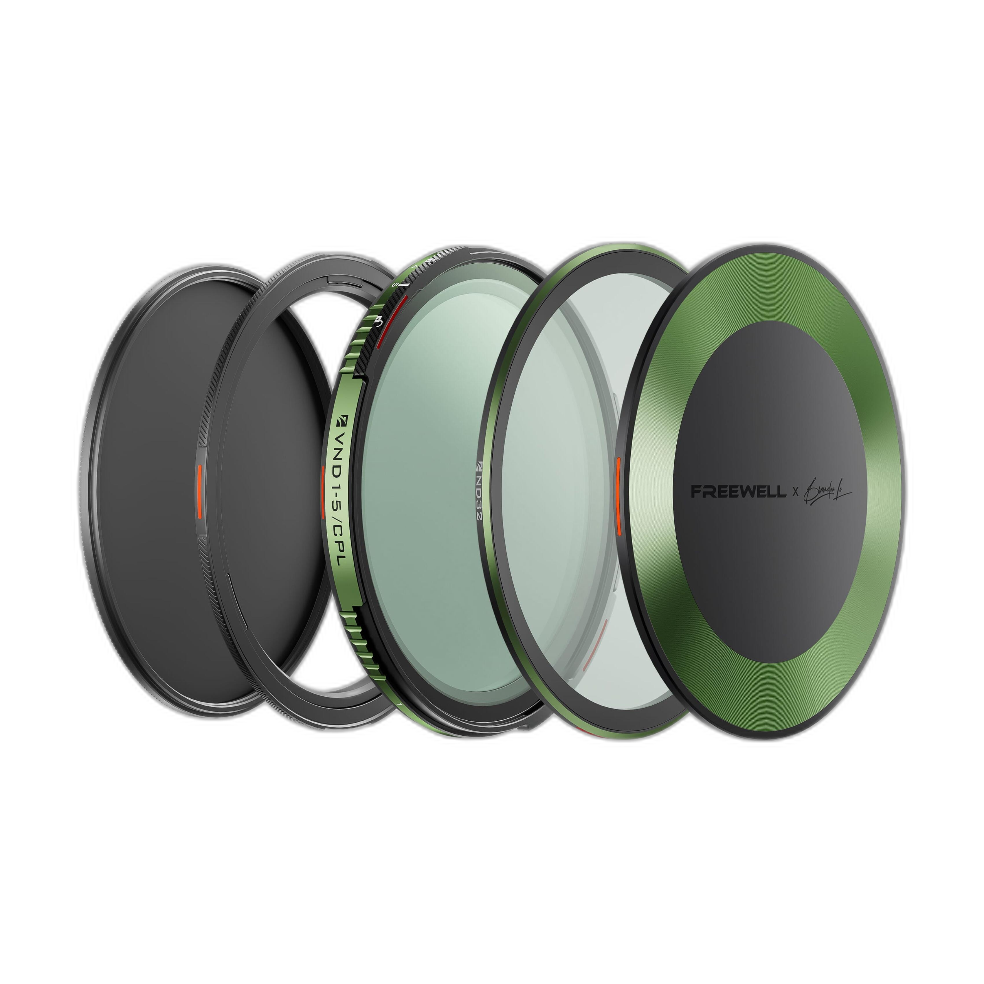 Freewell Brandon Li Variable ND CPL Basic Kit 82mm