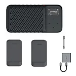 GNARBOX 2.0 SSD (1TB) Rugged Backup Device w/2x Batteries, CFast Reader,  and  D 0