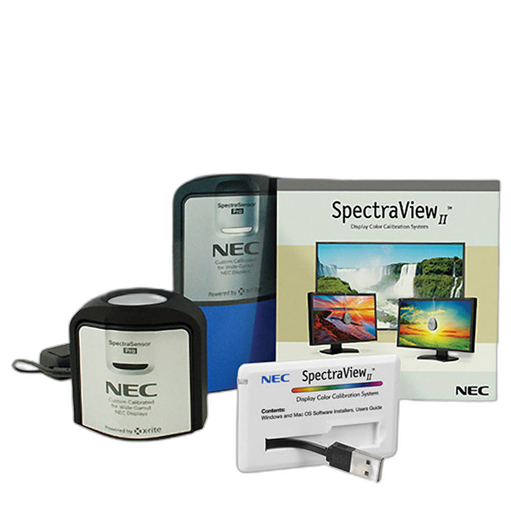 NEC Color Sensor and SpectraView II Software Kit
