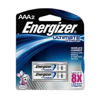 Energizer AAA 2pk 9X Ultimate Lithium Battery L92BP2 0