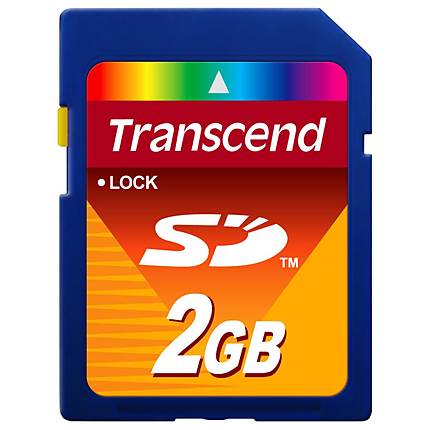 Transcend 2GB 30x Secure Digital Memory Card