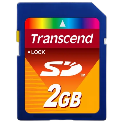 Transcend 2GB 30x Secure Digital Memory Card