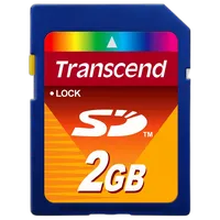 Transcend 2GB 30x Secure Digital Memory Card 0