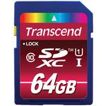 Transcend 64GB UHS-1 Class 10 SDXC Memory Card