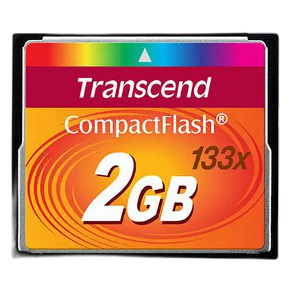 Transcend 2GB 133x Compact Flash Memory Card