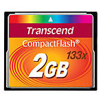 Transcend 2GB 133x Compact Flash Memory Card