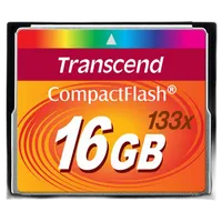 Transcend 16GB 133x Compact Flash Card 0