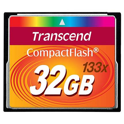 Transcend 32GB 133x Compact Flash Card