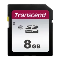 Transcend 8GB SDHC Class 10 Flash Memory Card 0