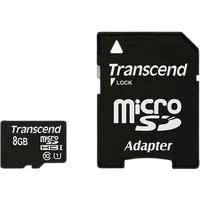 Transcend 8GB UHS-1 Class 10 Micro SDHC Memory Card - SEE GND2343 (16GB) 1