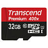 Transcend 32GB UHS-1 Class 10 Micro SDHC Memory Card