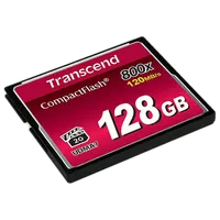 Transcend 128GB 800x Compact Flash Card 0