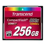 Transcend 256GB 800x Compact Flash Card