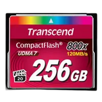 Transcend 256GB 800x Compact Flash Card 0