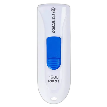 Transcend 16GB JetFlash 790 USB 3.0 Flash Drive - White