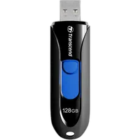 Transcend 128GB JetFlash 790 USB 3.0 Flash Drive (Black) 0