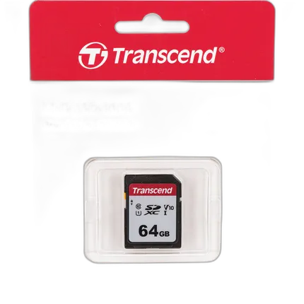 Transcend 64GB 300S UHS-I SDXC Memory Card