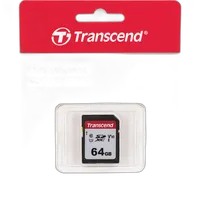 Transcend 64GB 300S UHS-I SDXC Memory Card 0