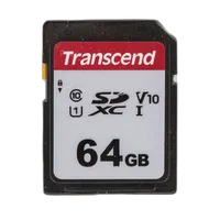 Transcend 64GB 300S UHS-I SDXC Memory Card 1