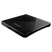 Transcend 8x Portable CD/DVD Writer (Black) 0