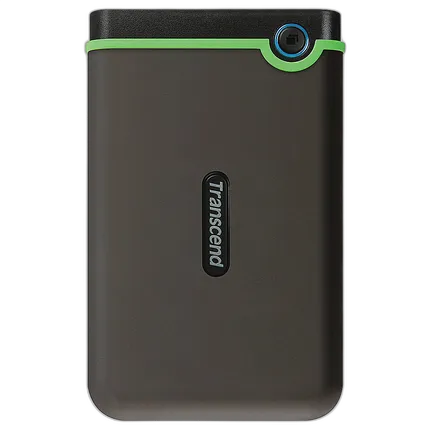 Transcend 2TB StoreJet 25M3 Anti-Shock External Hard Drive (Iron Gray)