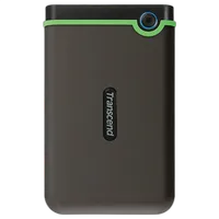 Transcend 2TB StoreJet 25M3 Anti-Shock External Hard Drive (Iron Gray) 0
