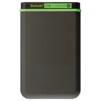 Transcend 2TB StoreJet 25M3 Anti-Shock External Hard Drive (Iron Gray) 1