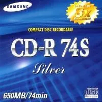 Samsung CD-R 74S Compact Disc Recordable (650GB/74min, 10-pieces) 0