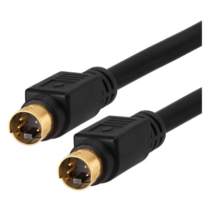 25-Foot S-Video Cable with Gold Connectors