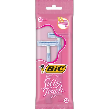 Bic Ladies 2pk Razors Silky Touch Twin Select
