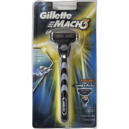 Gillette Mach3 Razor w/1 Blade (Imported Types)