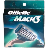 Gillette Mach3 Blades 4pk (Imported) 0