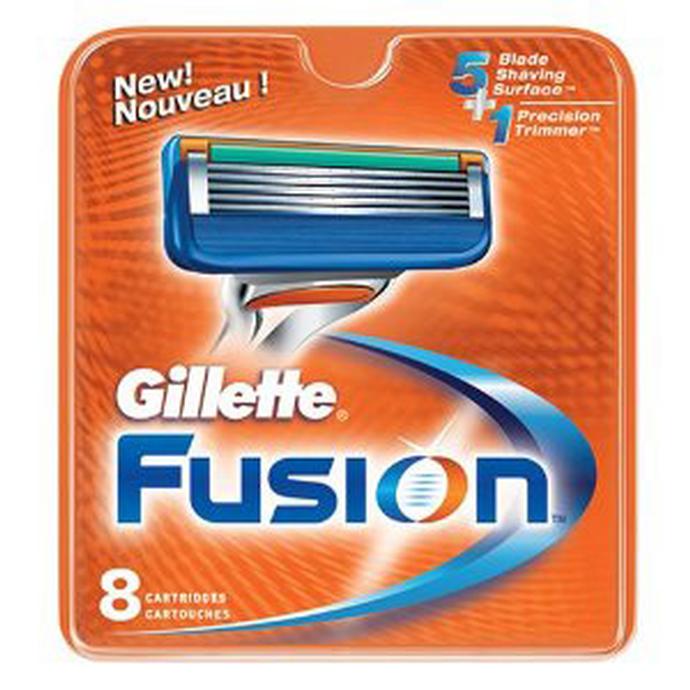 levenslang banjo streepje Gillette Fusion Blades 8pk | Shaving Razors and Blades | Gillette at Unique  Photo