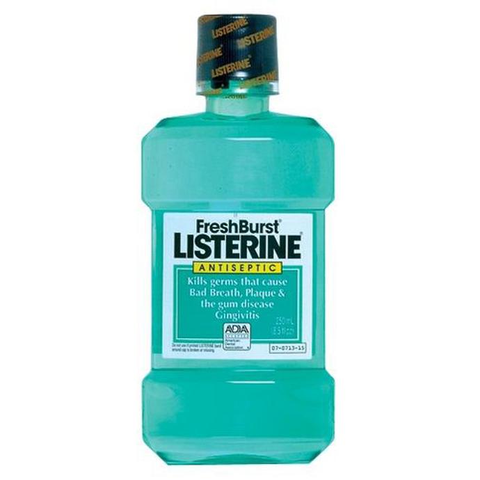 Listerine Mouthwash Freshburst Imported 250ml/8.3oz Oral Hygiene Listerine at Unique Photo
