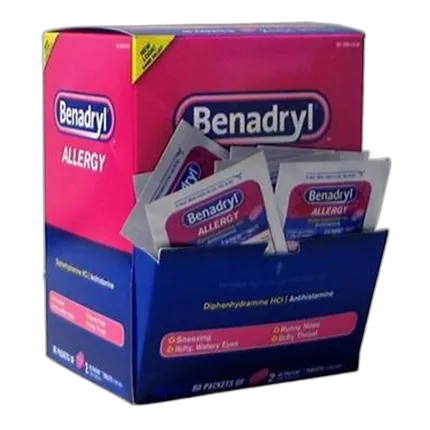 Benadryl Allergy 2pks (Box of 60 2-pack)