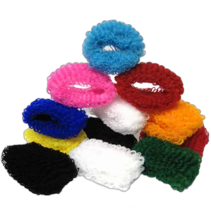 Hair Band Scrunchies Assorted Colors 12pk (Buy 12 x 12pk For Best Price)