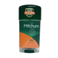 Mitchum Mens Deodorant Sport Scented 2.25oz Clear Gel 0