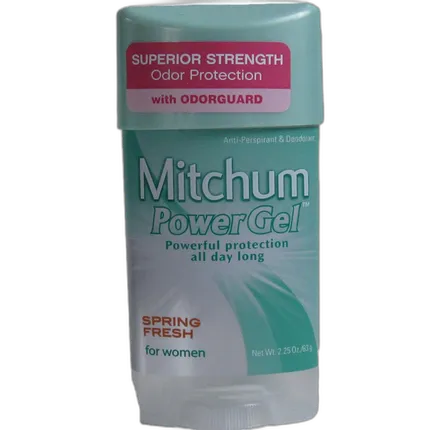 Mitchum Womens Deodorant Shower 2.25oz Clear Gel