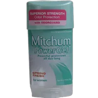 Mitchum Womens Deodorant Shower 2.25oz Clear Gel 0