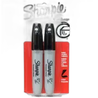 Sharpie Marker Chisel Point 2pk Black Model 38262 0