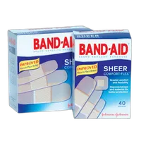 Johnson  and  Johnson Band Aid Plastic 30ct Assorted 0
